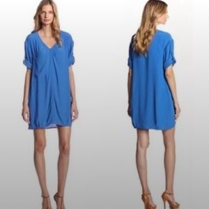 BCBG Maxazria Blue Shirt Dress
